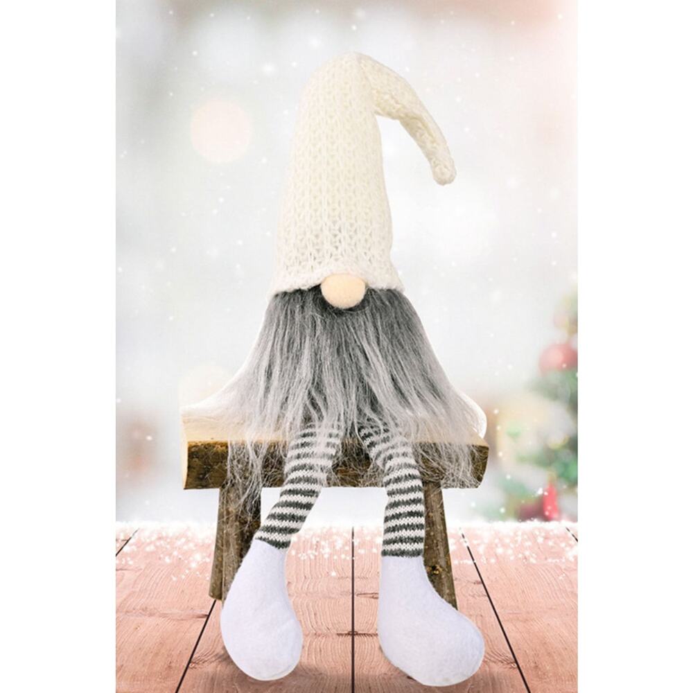 2-Pack Christmas Striped Faceless Gnomes - Picture 7 of 8